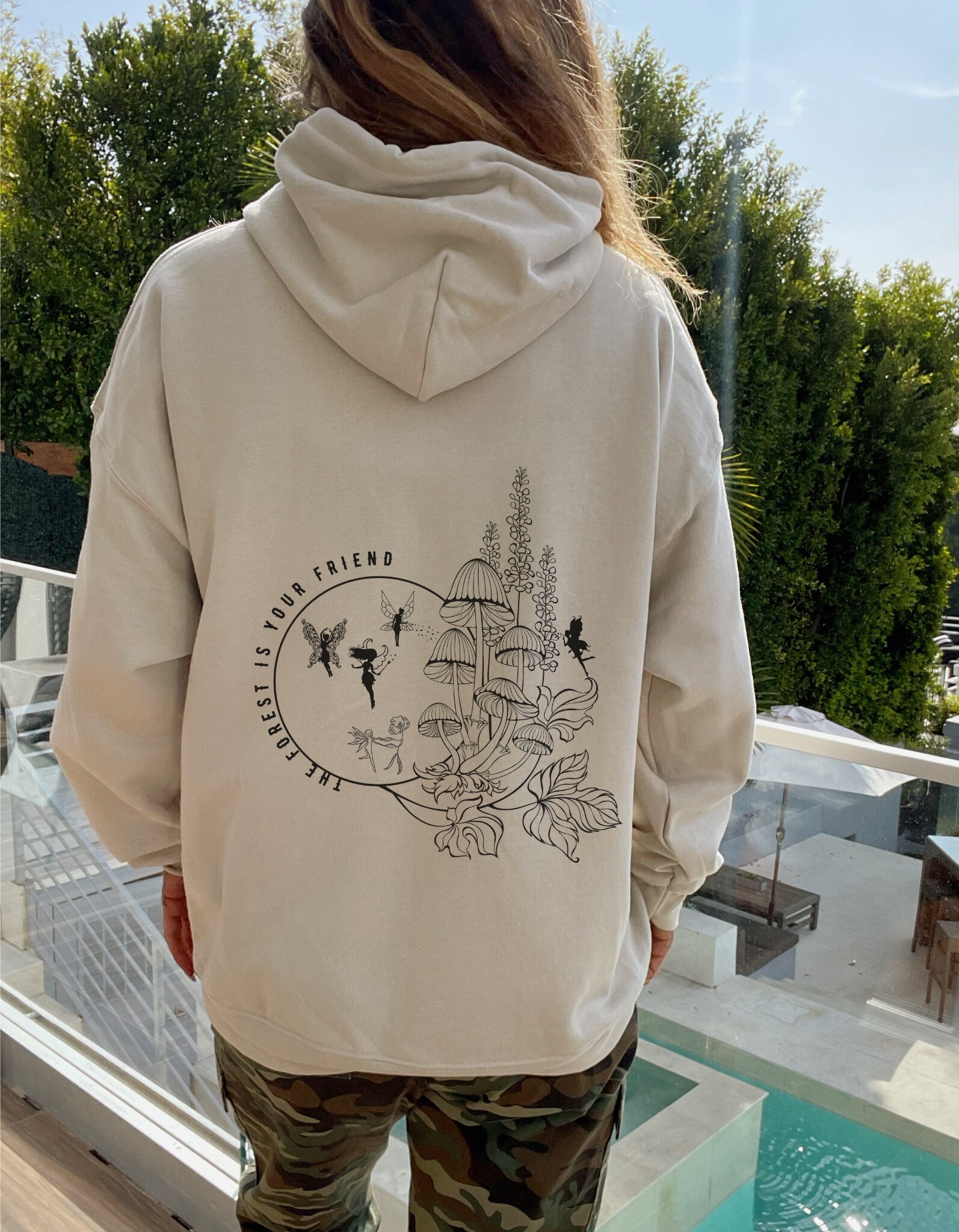 Fairy Grunge Hoodie: Y2k Cotton-blend Sweater - Etsy