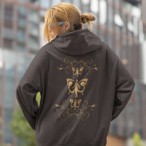 Fairy Grunge Hoodie Fairycore Hoodie Fairy grunge clothing Fairycore Hoodie Y2k Hoodie Butterfly Hoodie