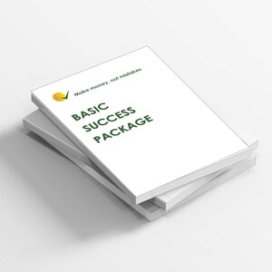 Paquete básico de éxito, paquete imprimible de entrenador de vida, planificador psicológico personal, descarga digital, puesta en marcha, emprendedor