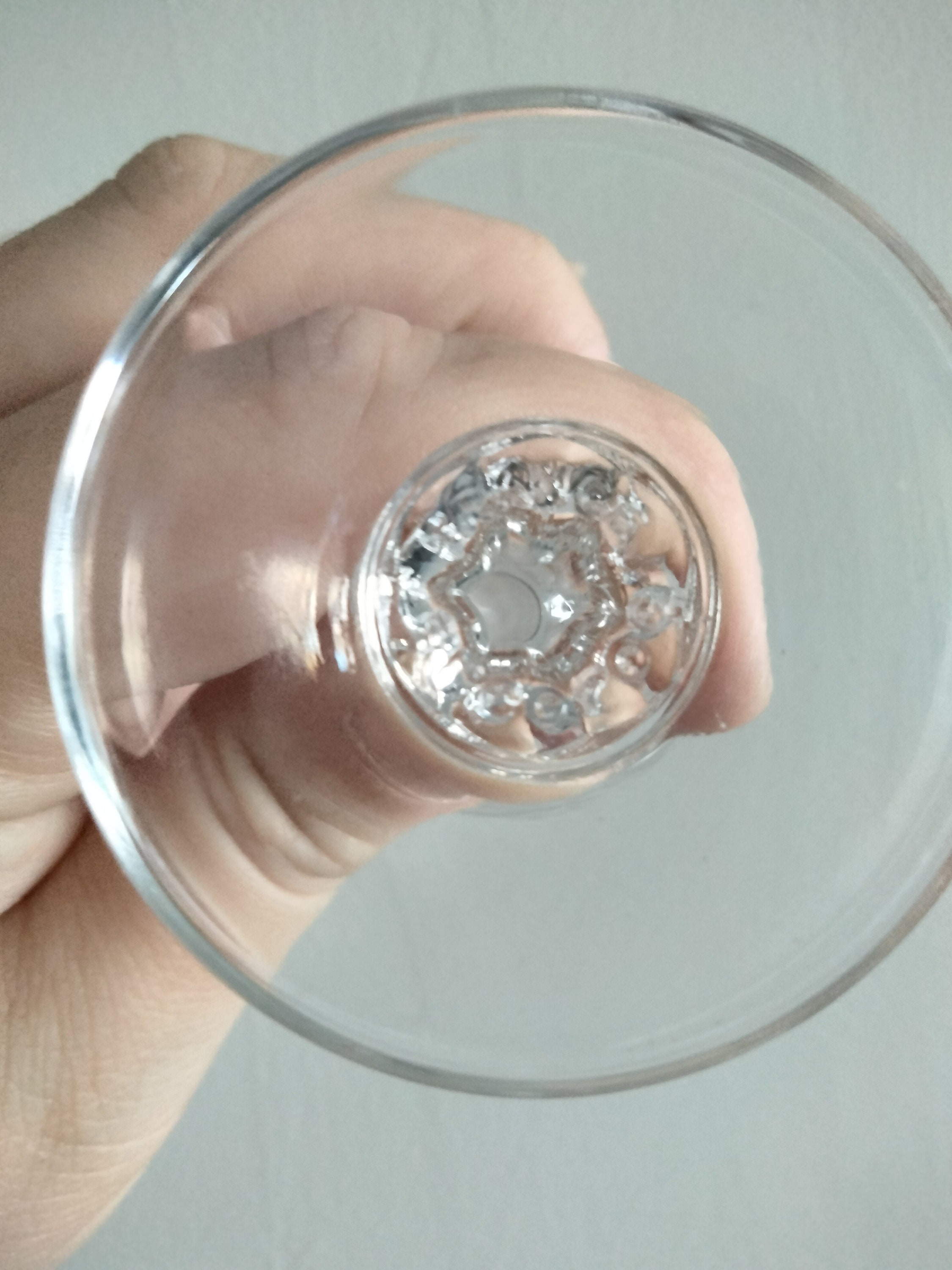 Set of 6 1940's Colony Glass Classique Clear Stemmed Goblets/ Wine ...