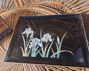 Lacquerware tray- Otagiri Japan