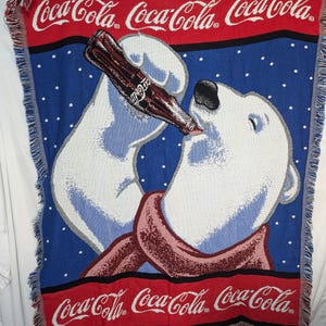 Coca Cola Blanket - Etsy
