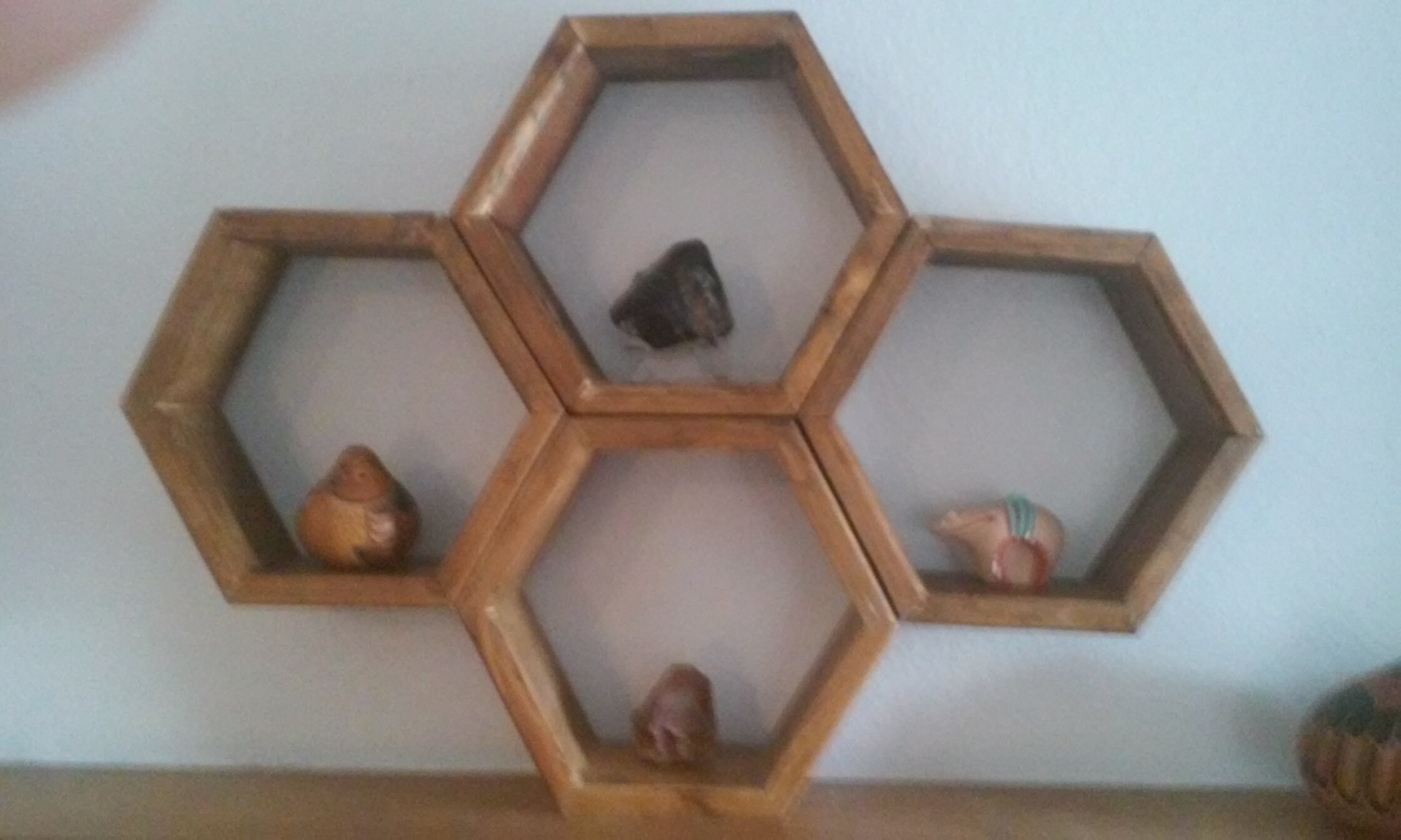 Estanterías octágono hechas a mano | Etsy