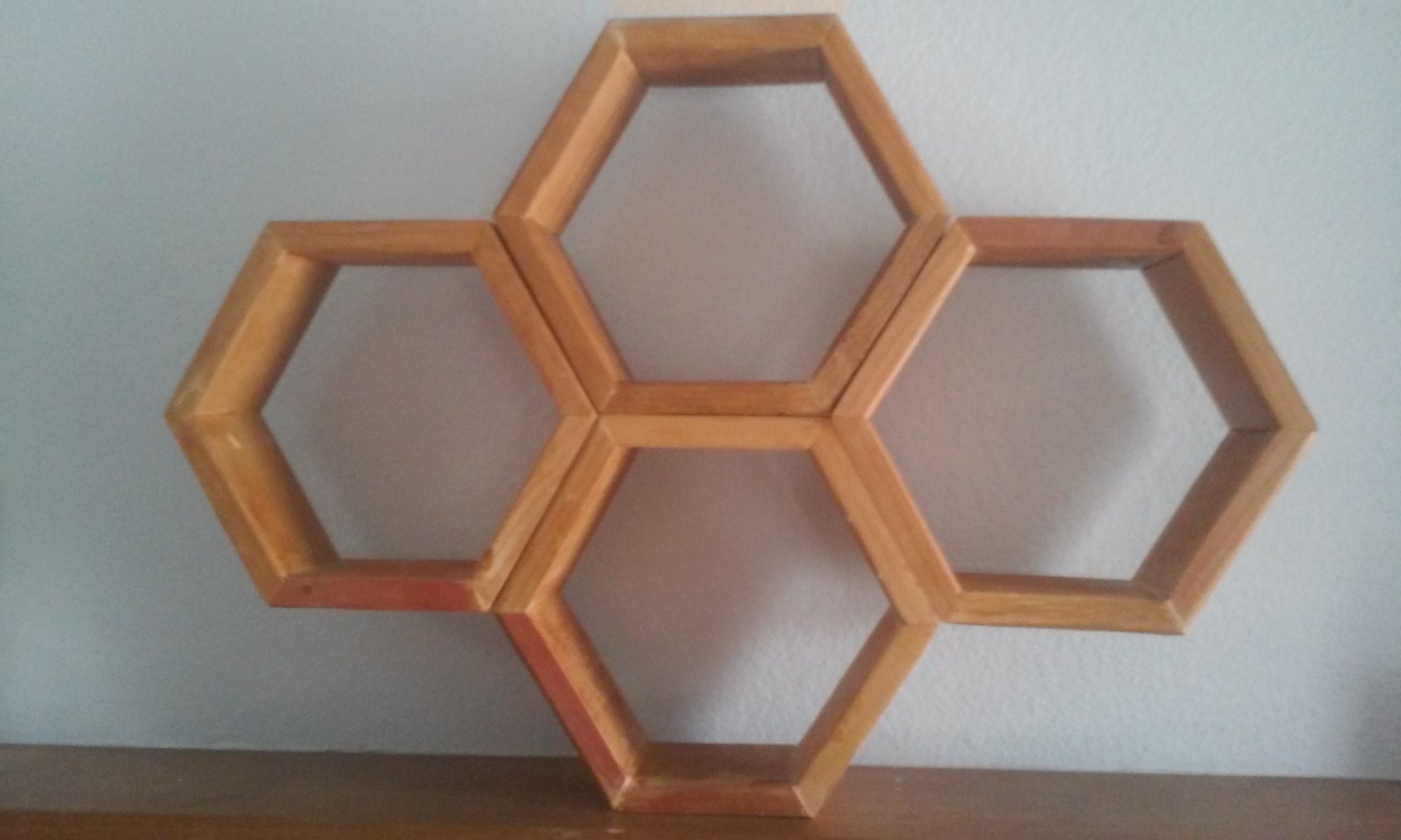 Estanterías octágono hechas a mano | Etsy