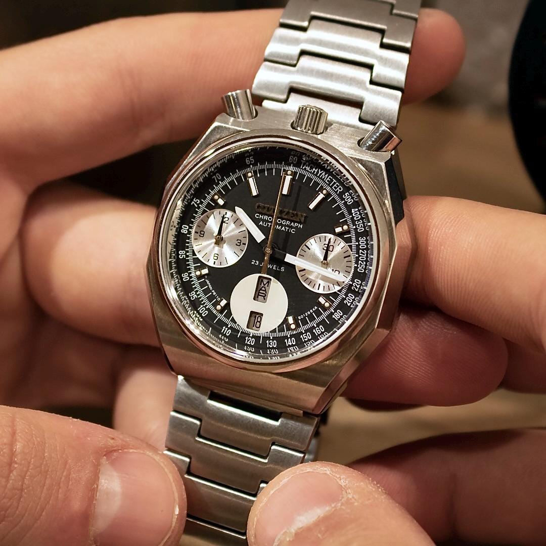 Citizen bullhead chronograph - Etsy 日本