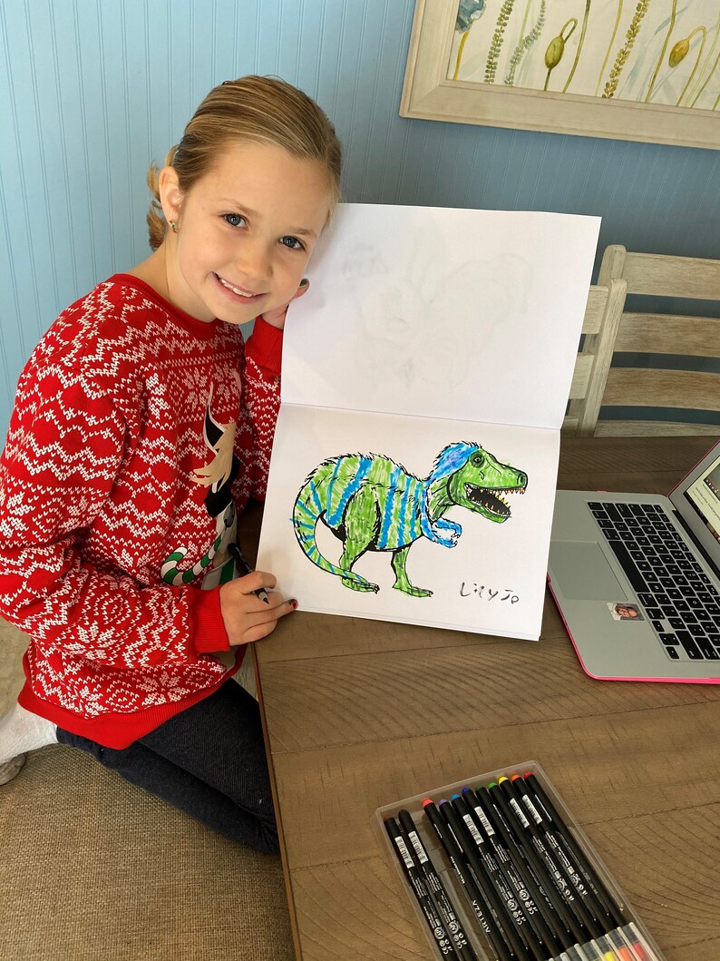 Art Tutorial for Kids Fun Art Activity for Children Coloring Book for