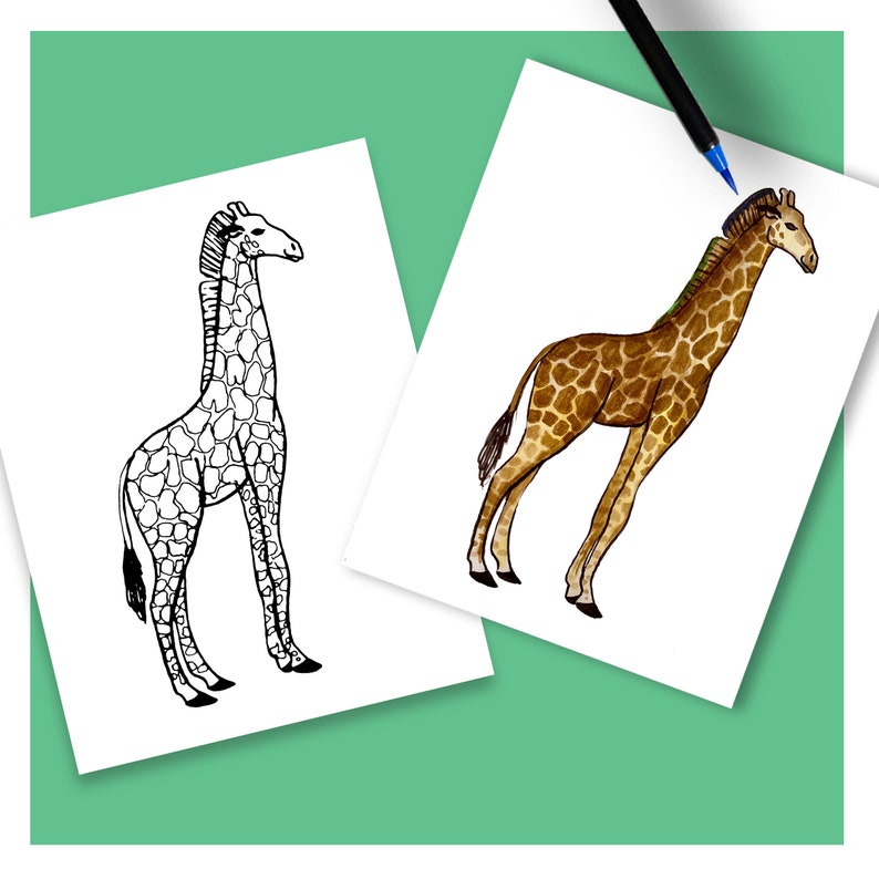 Art Tutorial for Kids Fun Art Activity for Children Coloring Book for