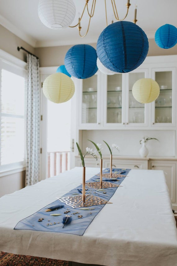 Blue Baby Shower Decorations Package