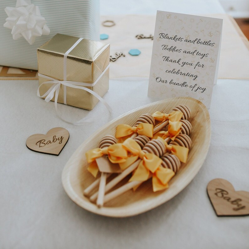 Wooden Honey Dipper Party Favors Package Etsy