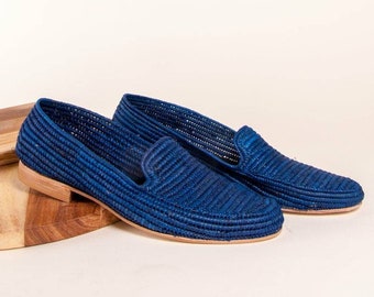 Handmade Slip-on Shoe Babouche De Raffia Handicraft in | Etsy