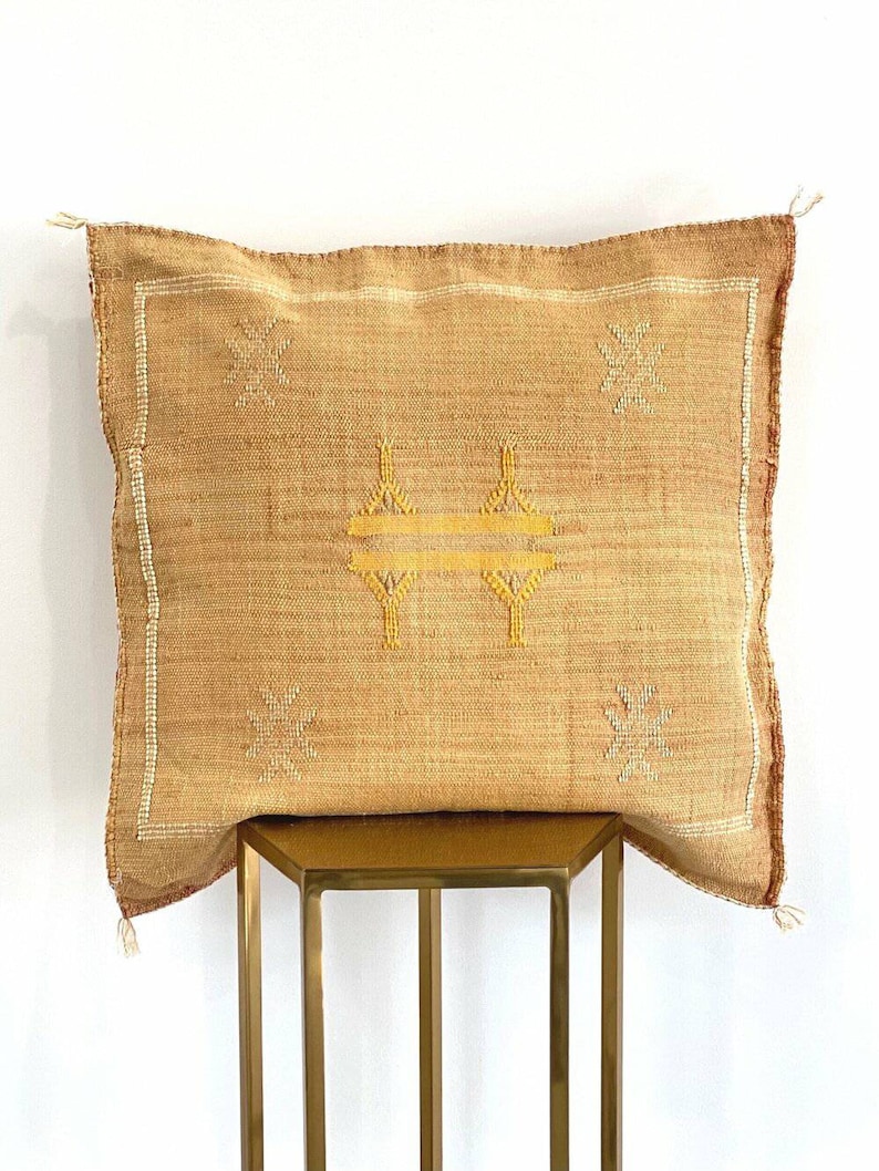 Sabra Cactus Silk Cushions Cactus Silk Pillow Handmade Etsy