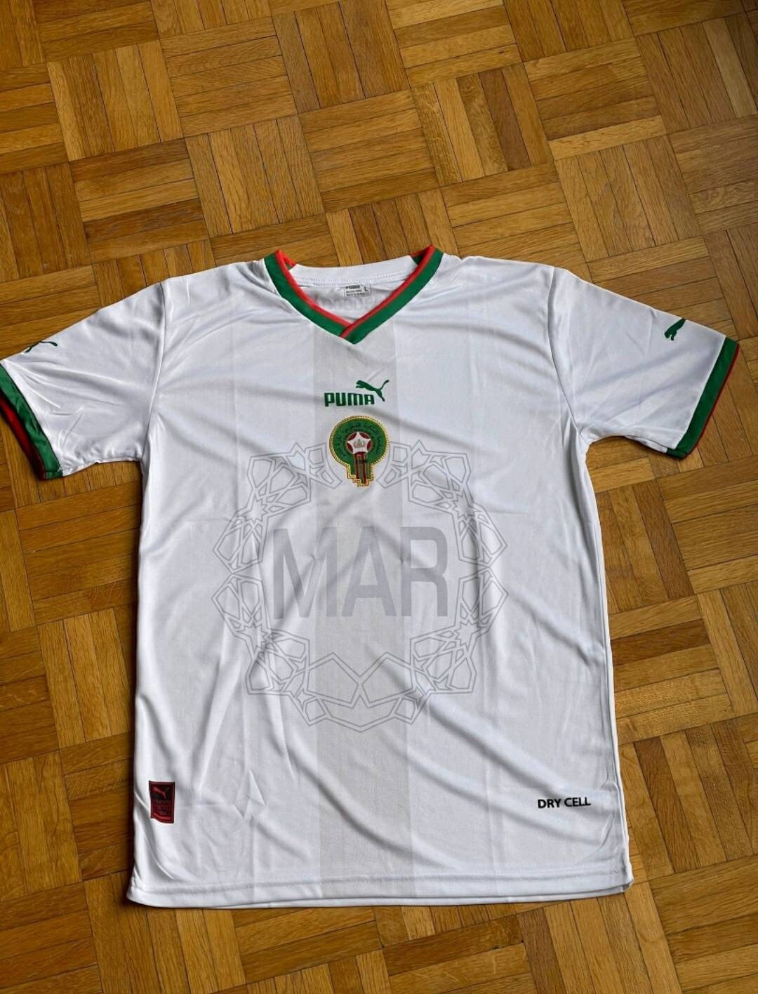 Destoking Moroccan National Football Team Jersey Morocco Etsy