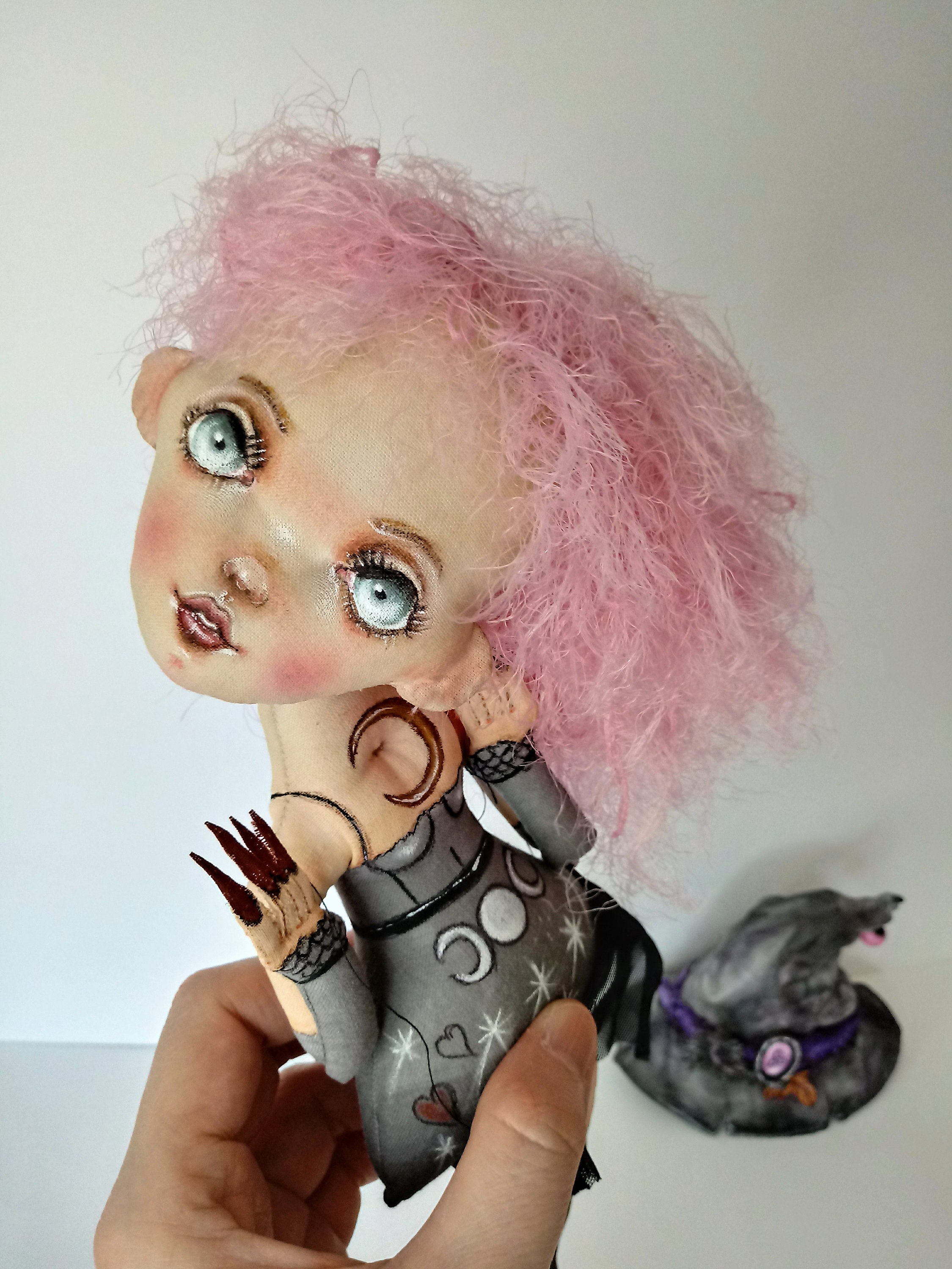 Creepy Doll Witch Stuff Haunted Doll Etsy