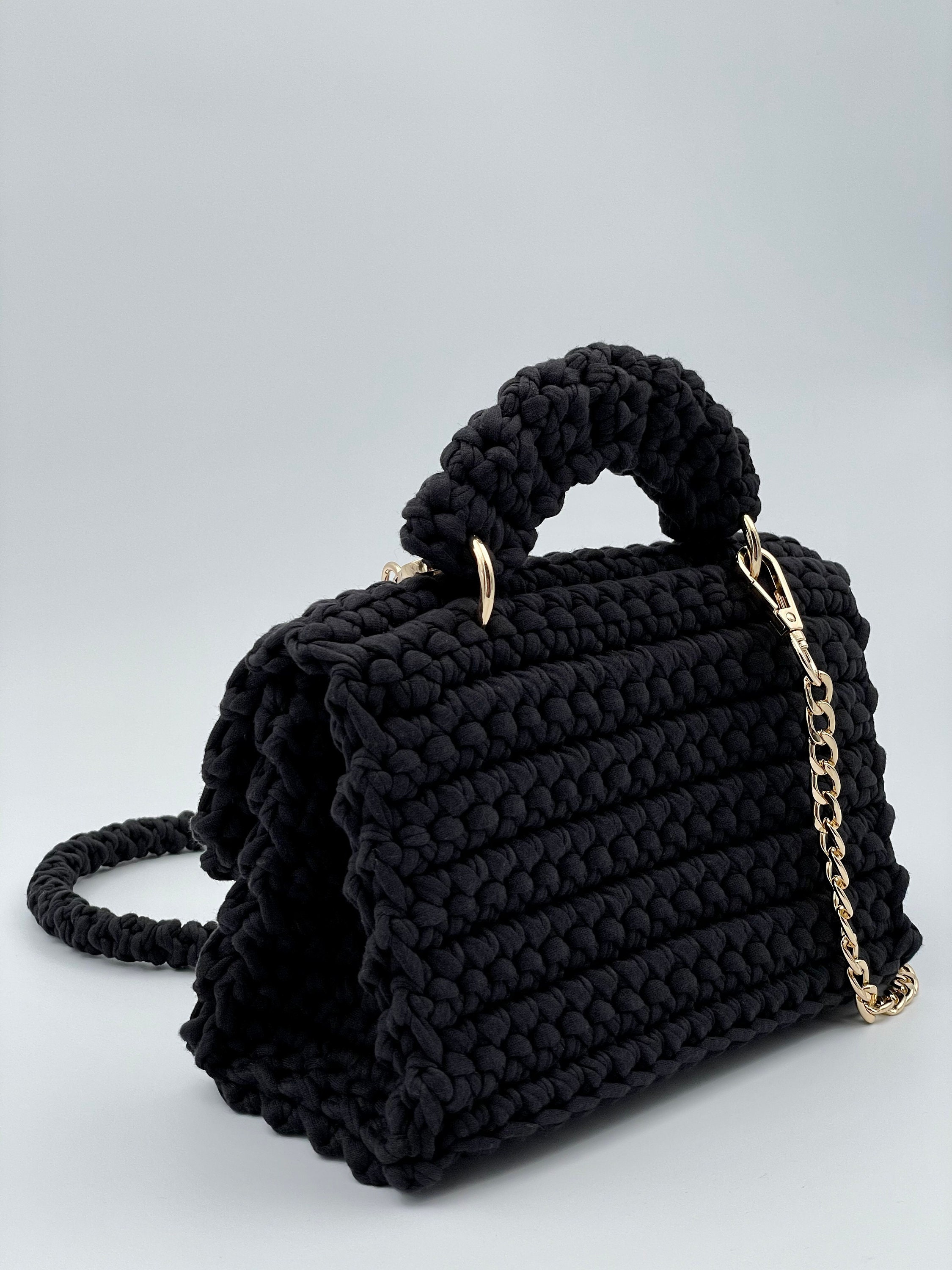 Crochet Cross Body Bag Hand Woven Crochet Bag Etsy UK