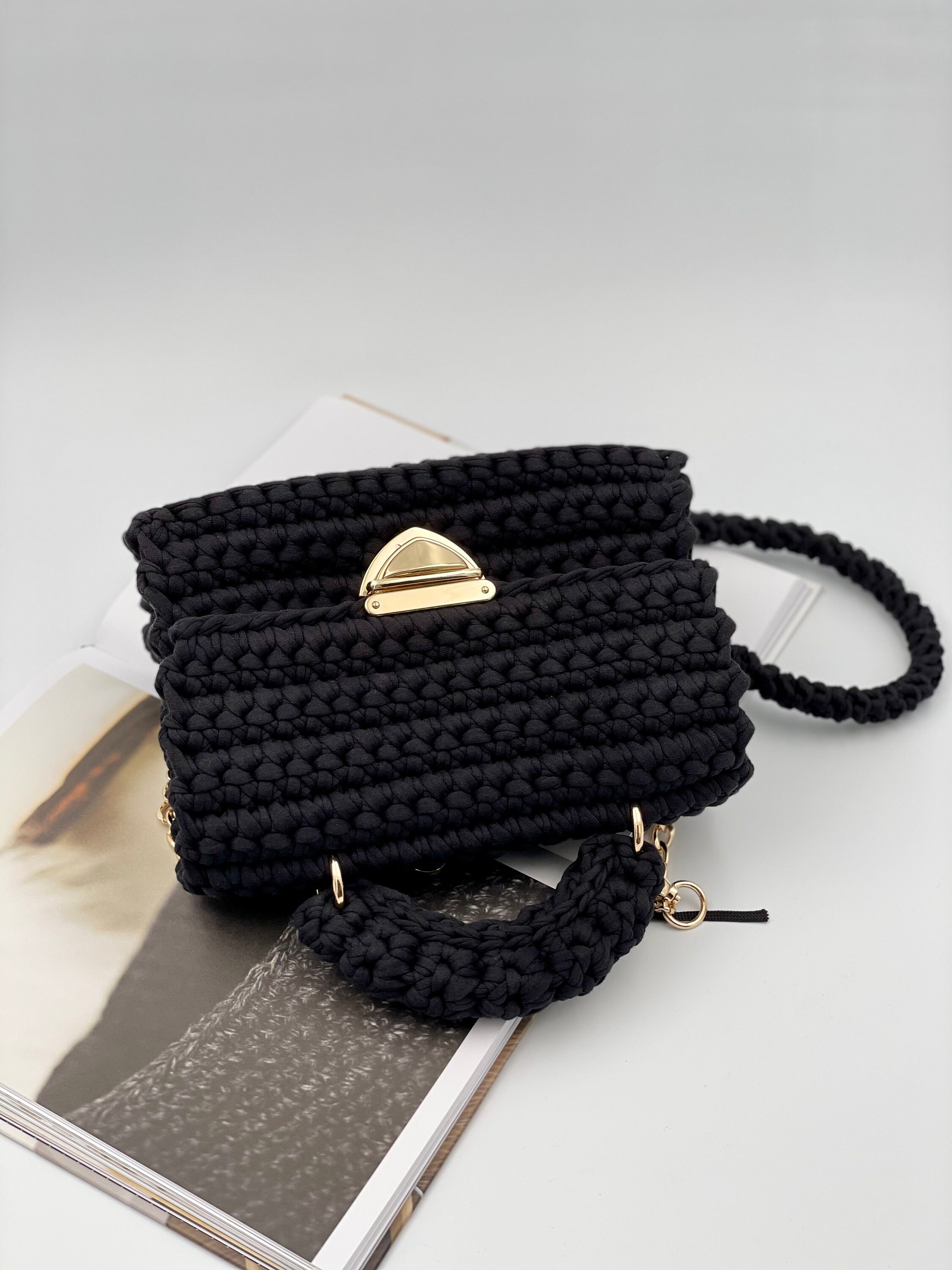 Crochet Cross Body Bag Hand Woven Crochet Bag Etsy UK