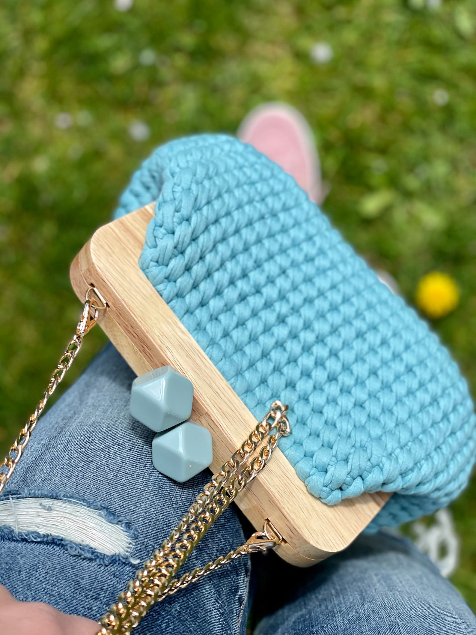 Crochet Purse bag clutch bag | Etsy