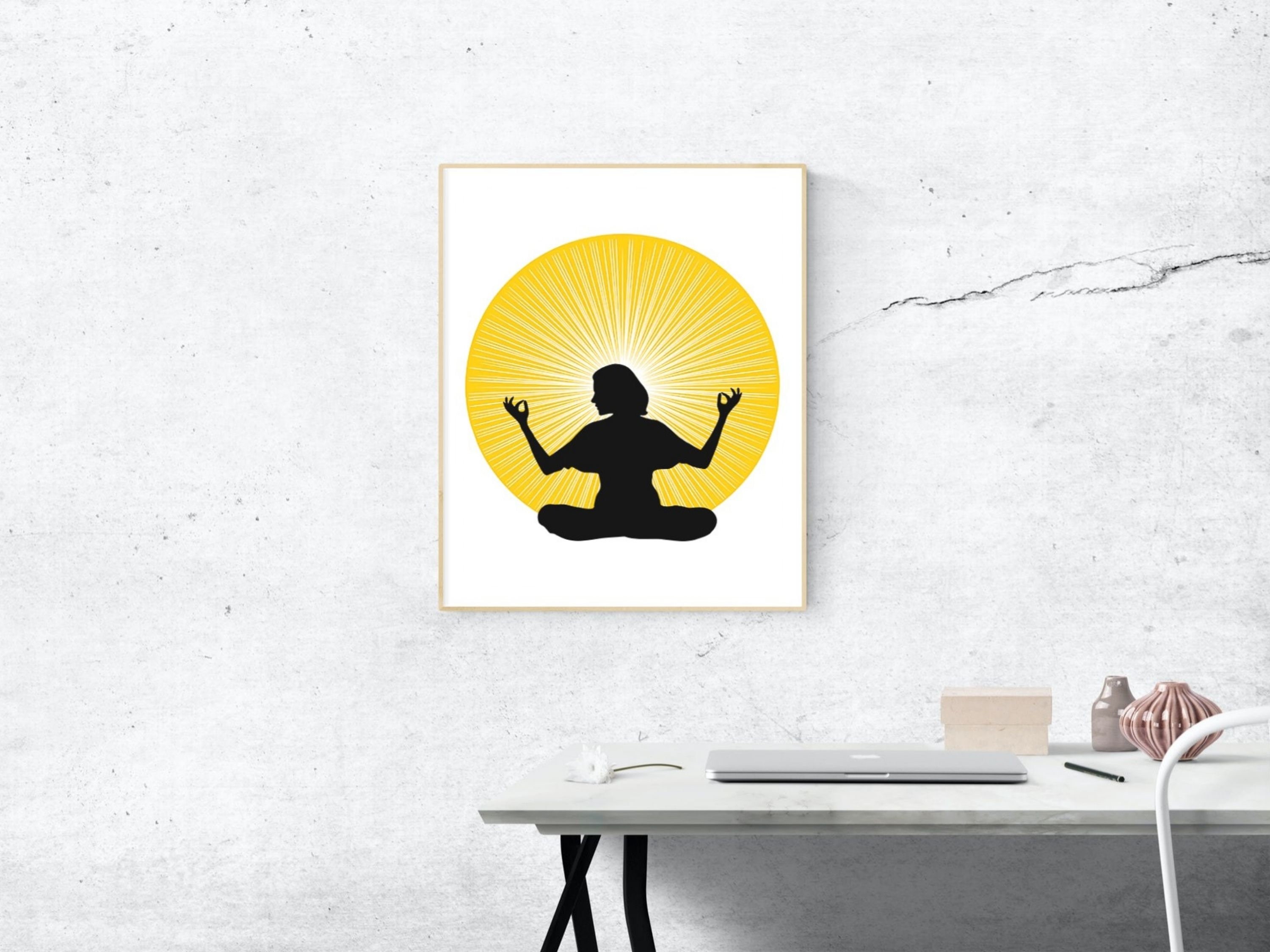 Zen wall art Buddhism Print Wall Decor Zen Art Digital Etsy