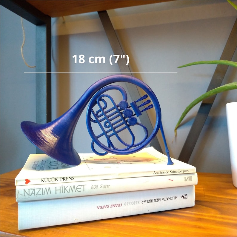 Blue French Horn How I Met Your Mother Romantic Gift Etsy