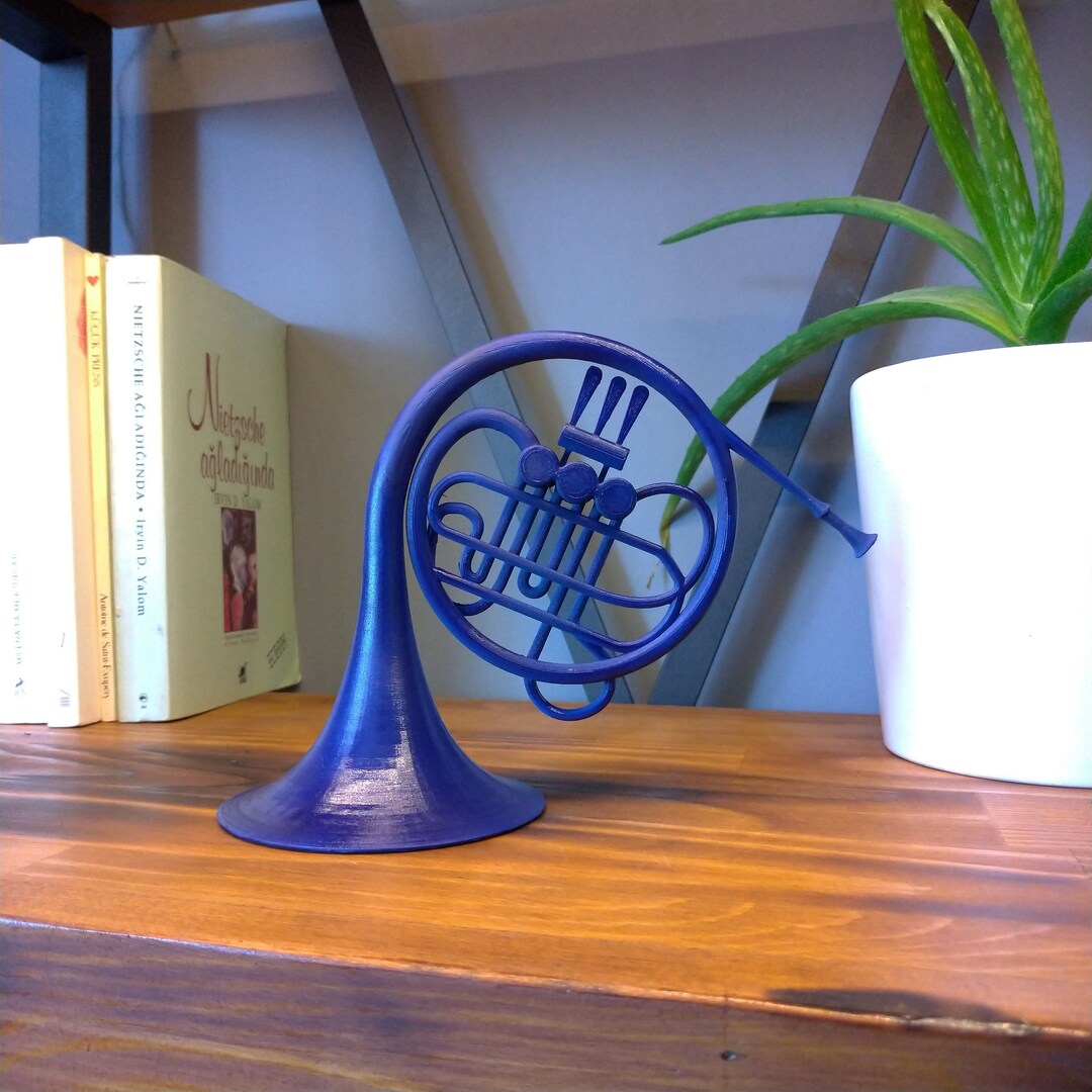 Blue French Horn How I Met Your Mother Romantic Gift Etsy