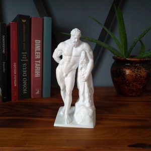 Hercules Sculpture | Heracles Statue | Mythology Greek Goddess Ancient Sculpture | Home Decoration image 5