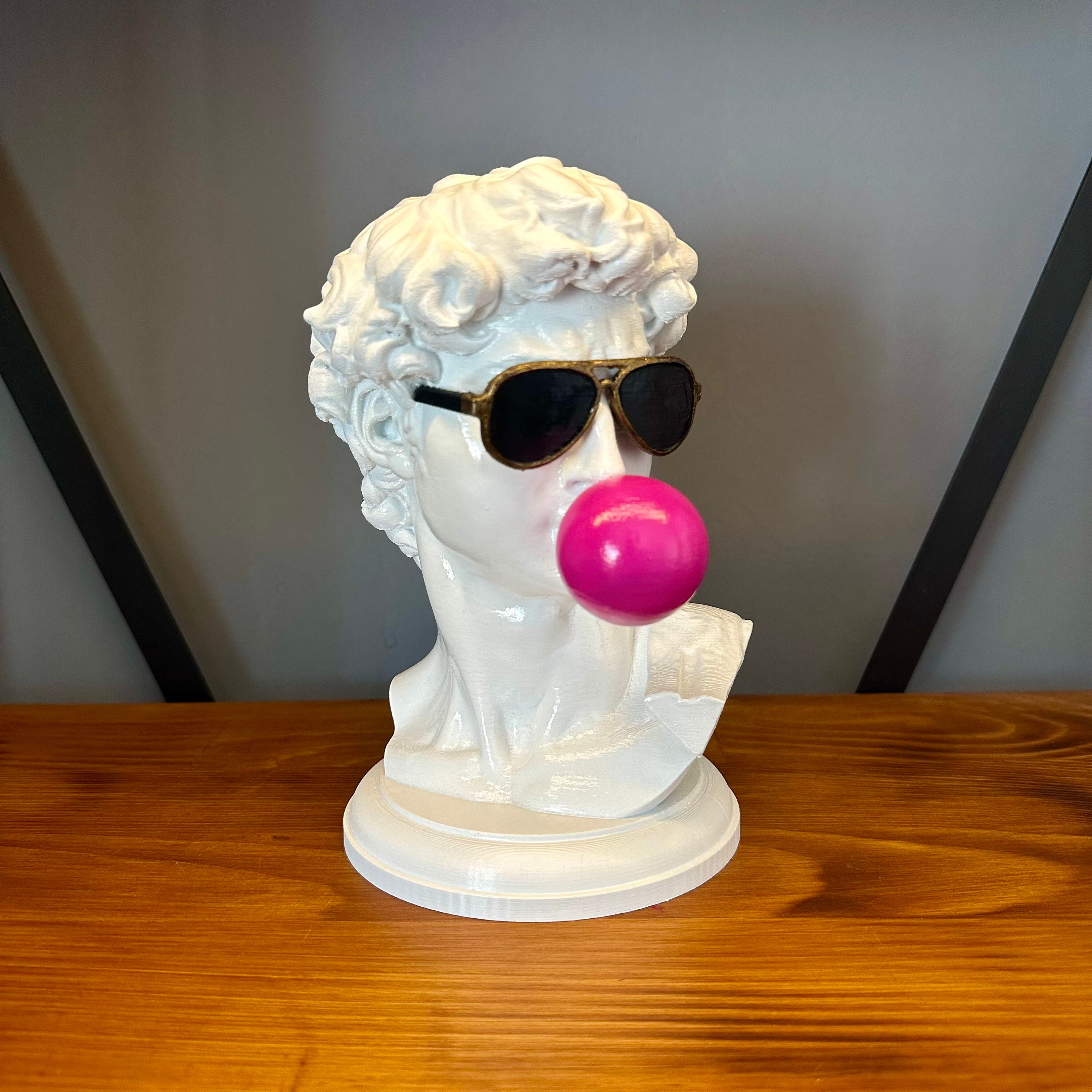 Bust Blowing a Bubble - Etsy Bust Blowing a Bubble - Etsy