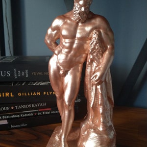 Hercules Sculpture | Heracles Statue | Mythology Greek Goddess Ancient Sculpture | Home Decoration image 10