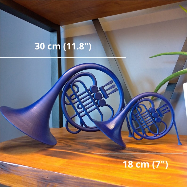 Blue French Horn How I Met Your Mother Romantic Gift Etsy