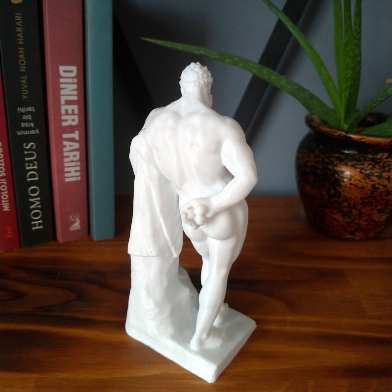 Hercules Sculpture | Heracles Statue | Mythology Greek Goddess Ancient Sculpture | Home Decoration image 7