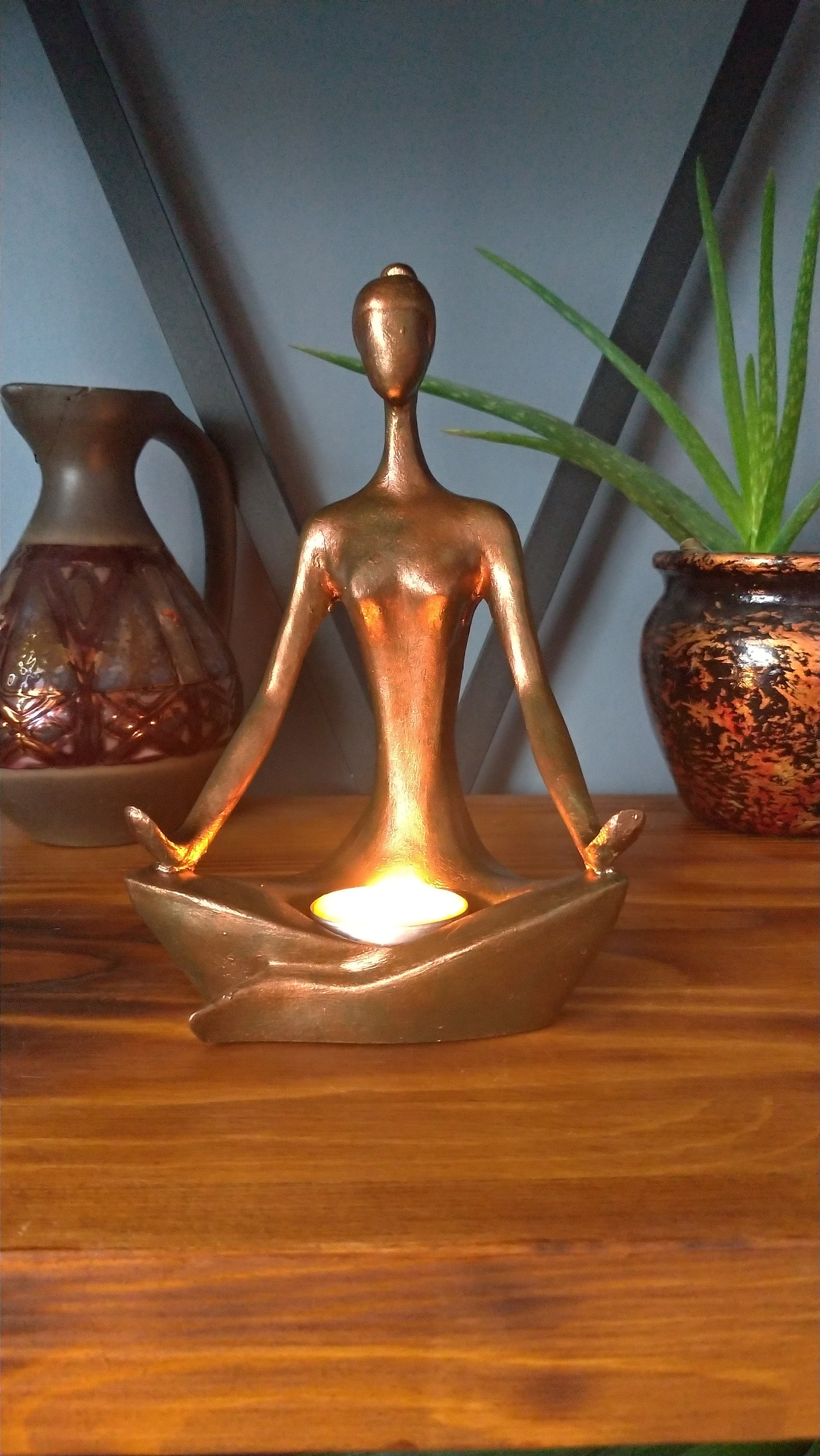 Yoga Woman 8 Statue Decor Yoga Pose Figurine Etsy