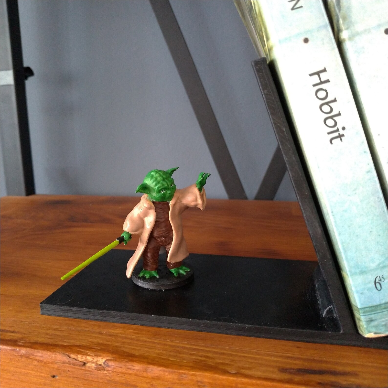 Bookend Decor Starwars Yoda Bookend Book Library Desk Etsy