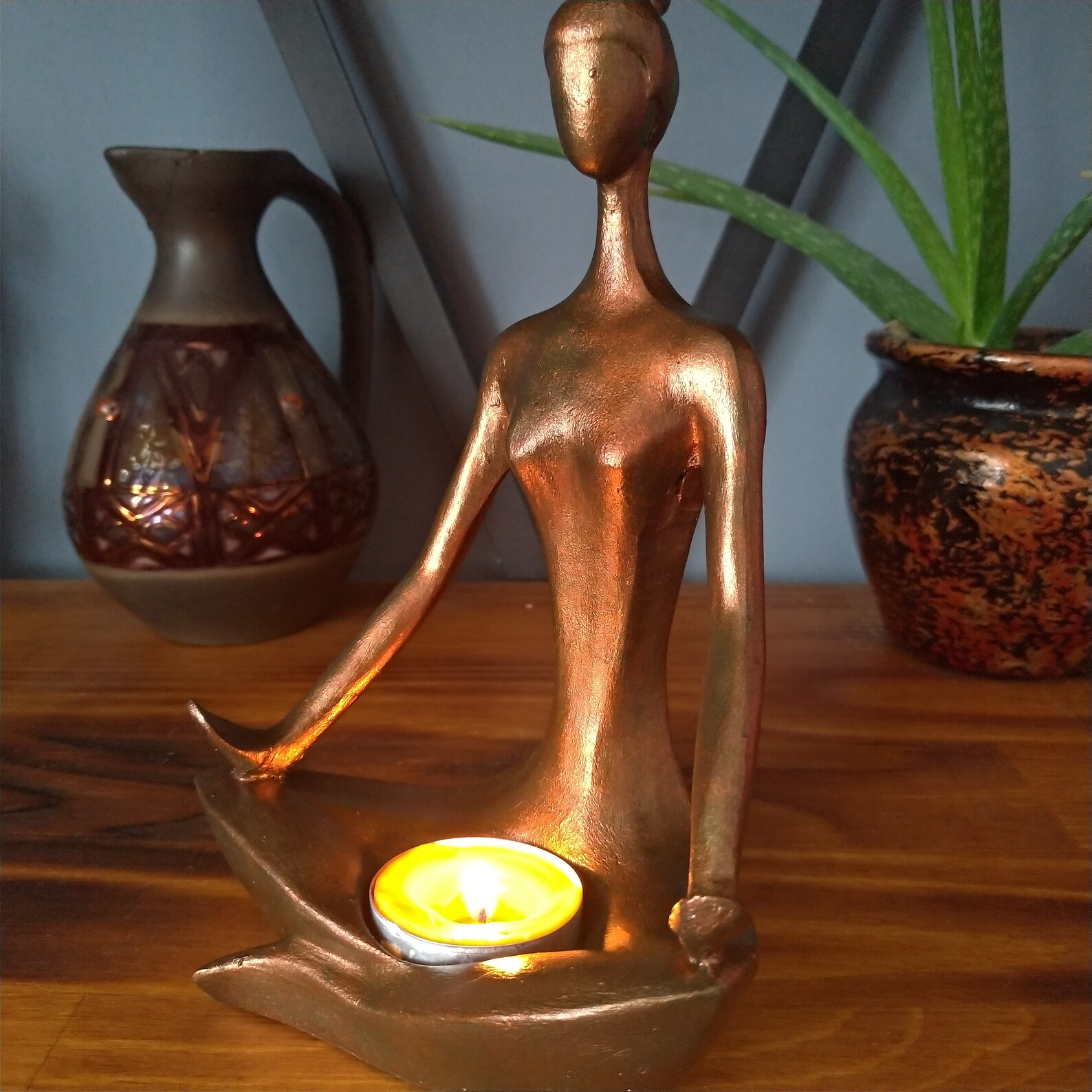 Yoga Woman 8 Statue Decor Yoga Pose Figurine Etsy UK