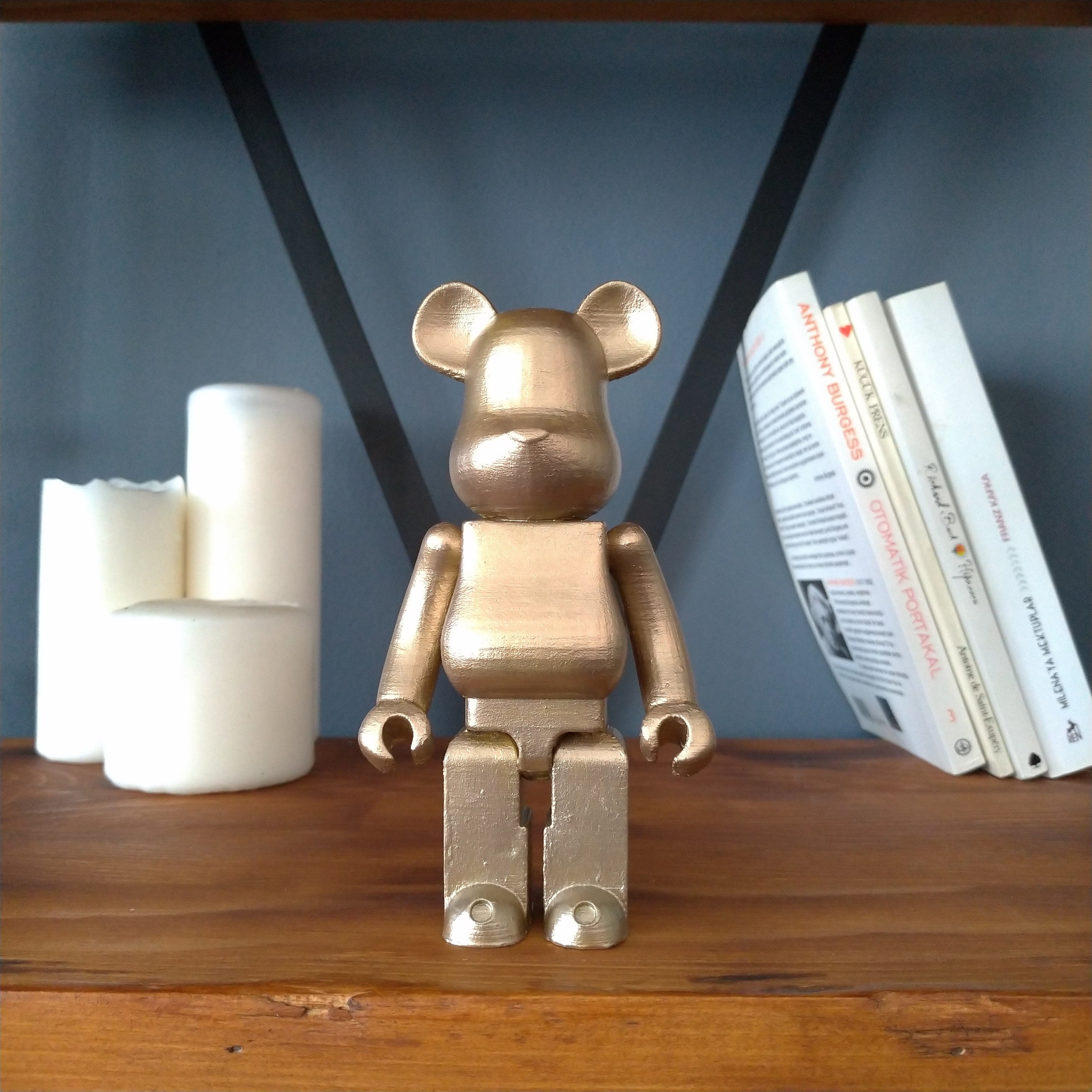 BEARBRICK Statue 3d Printed Figure Bearbrick Sculpture Etsy