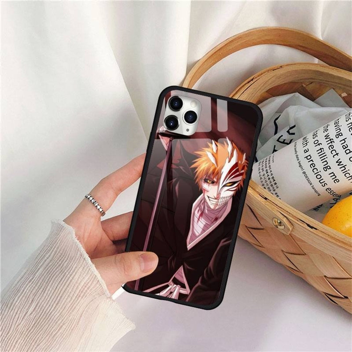 Bleach Phone Case Anime Phone Case Japanese Phone Case For Etsy