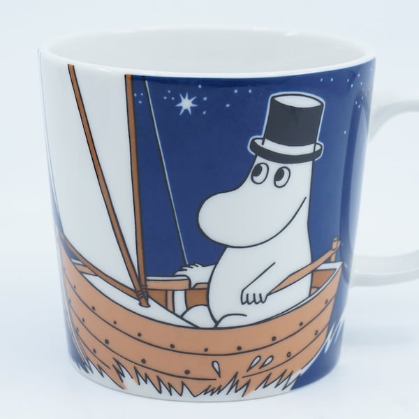 Moomin Mug Moominpappa sailing