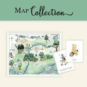 Hundred Acre Wood Karten- und Charaktersammlung