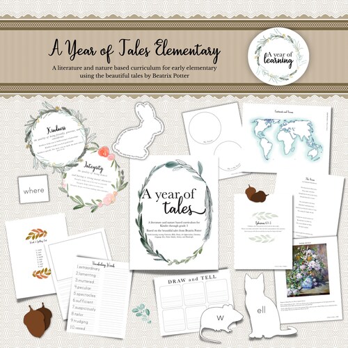 A Year of Tales Elementary Etsy