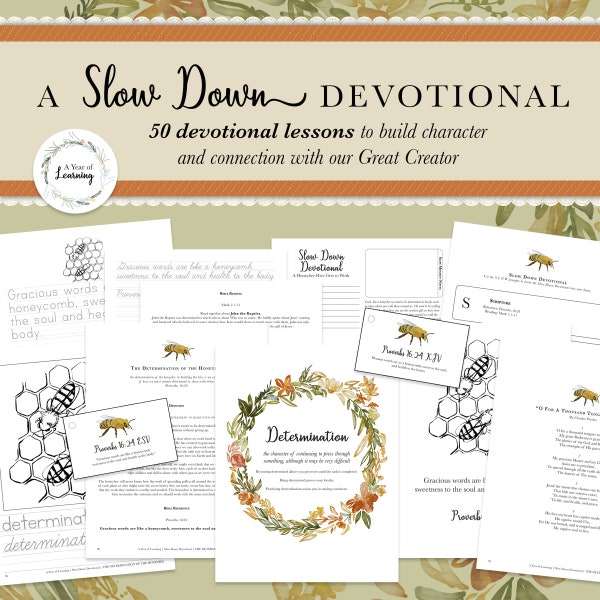 A Slow Down Devotional