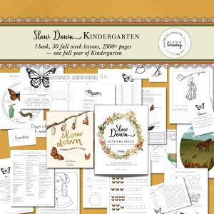 Slow Down Kindergarten 50 volle Wochen Unterricht