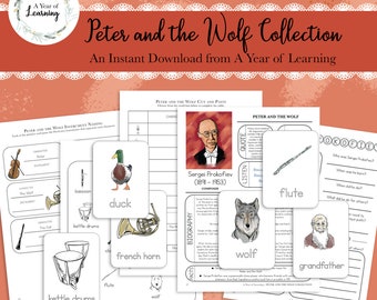 Peter and the Wolf Collection, Sergei Prokofiev Composer Study