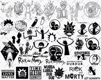 Free Free Cricut Free Rick And Morty Svg Files SVG PNG EPS DXF File