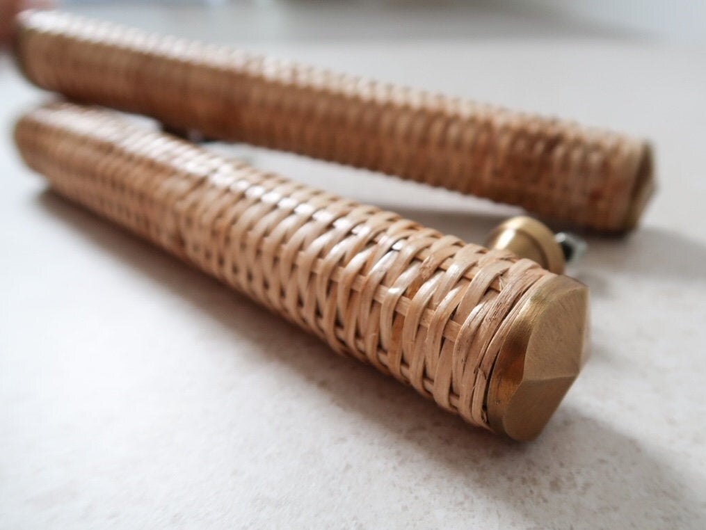 Handmade Rattan Handle Etsy Australia