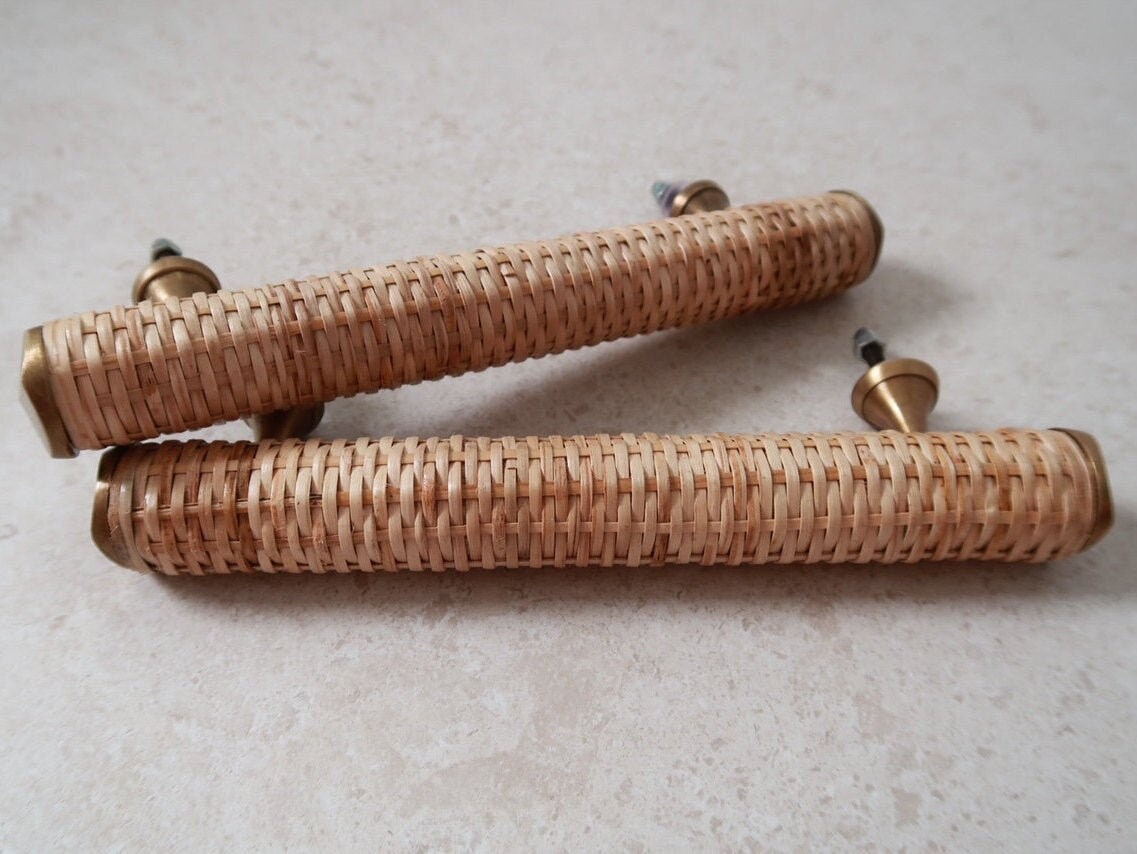 Handmade Rattan Handle Etsy Australia