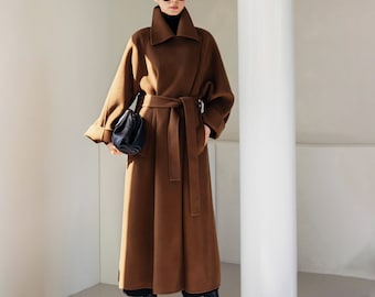 oversized womens wool coat
