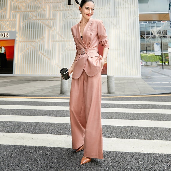 Coral Pink Pantsuitformal Pantsuit for 