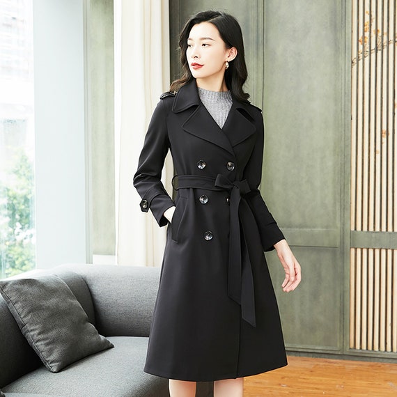 Designer Women Trench Coats, Monogram Trench Coat