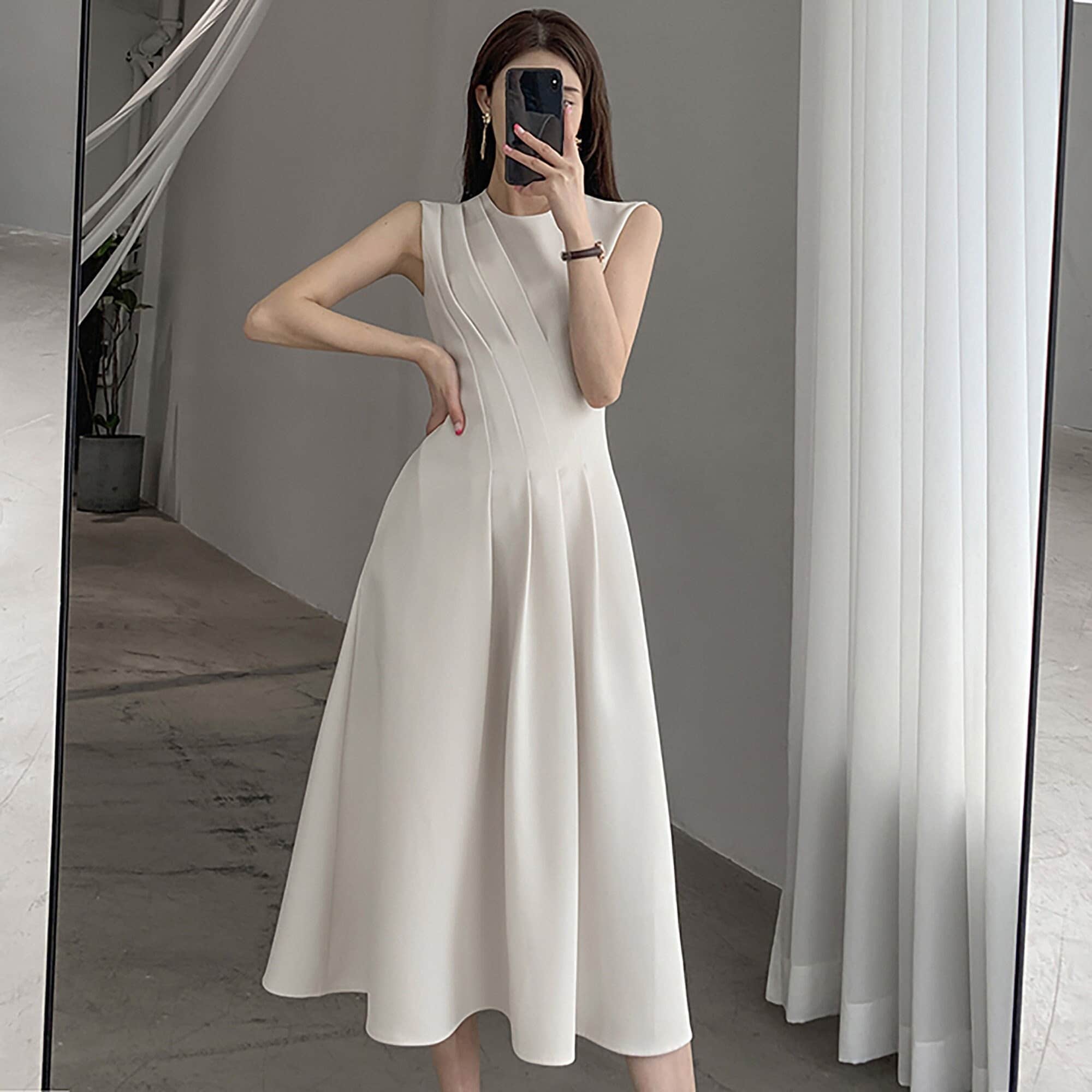 semi-formal-white-dress