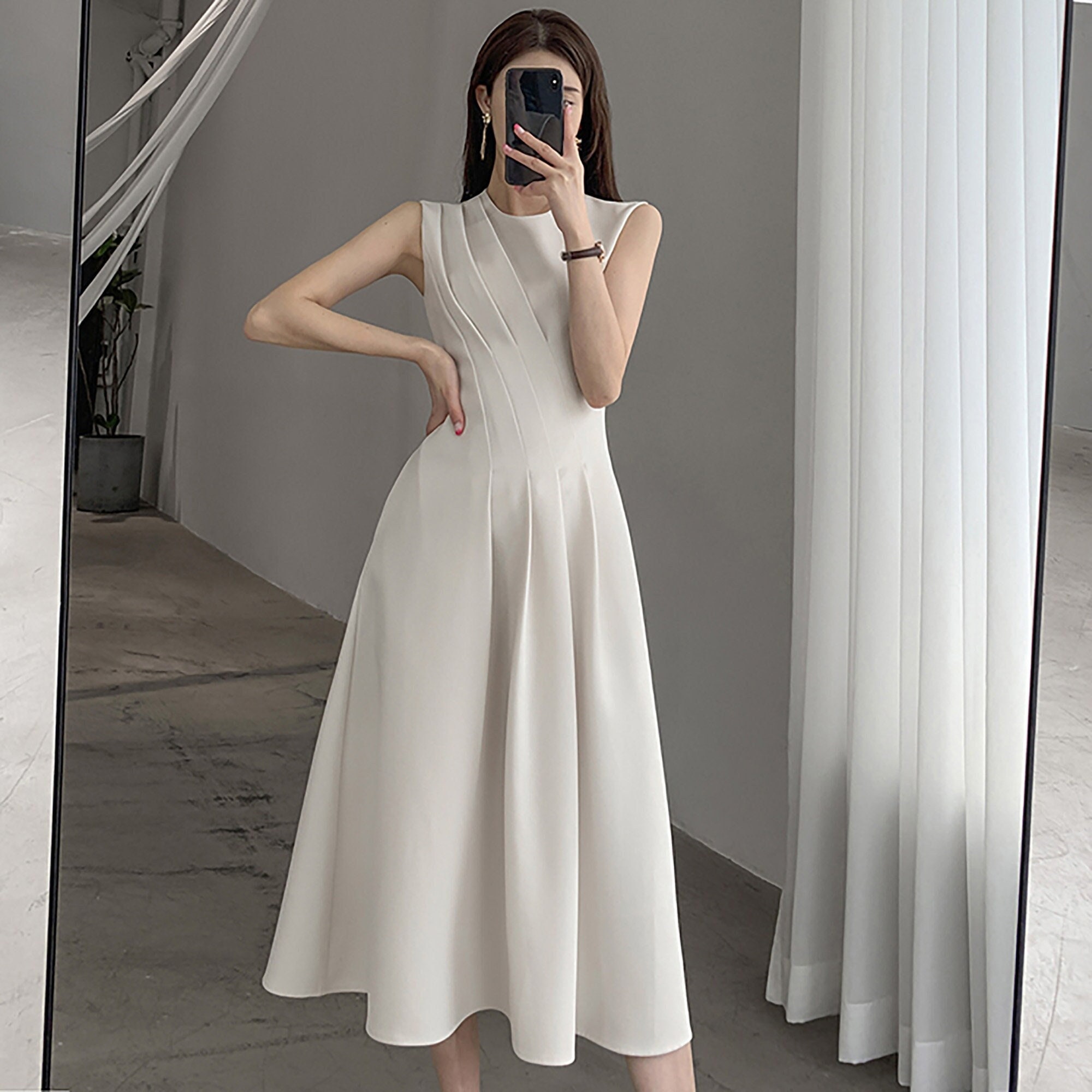 Semi Formal White Dress