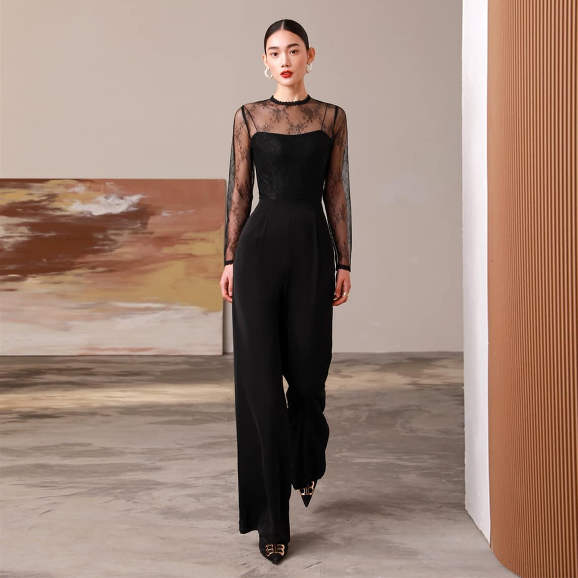 25 Stylish Black Jumpsuit for Wedding 2024