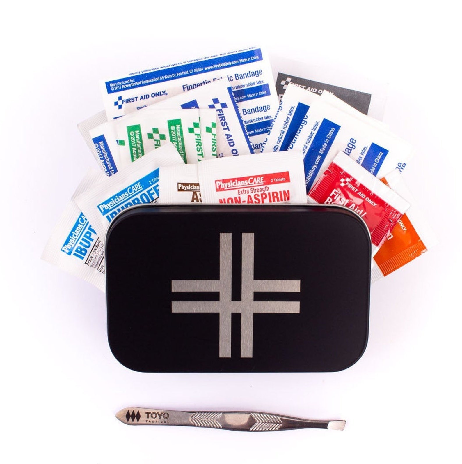 First Aid Kit Mini Medpack Emergency EDC Pocket Medical Etsy