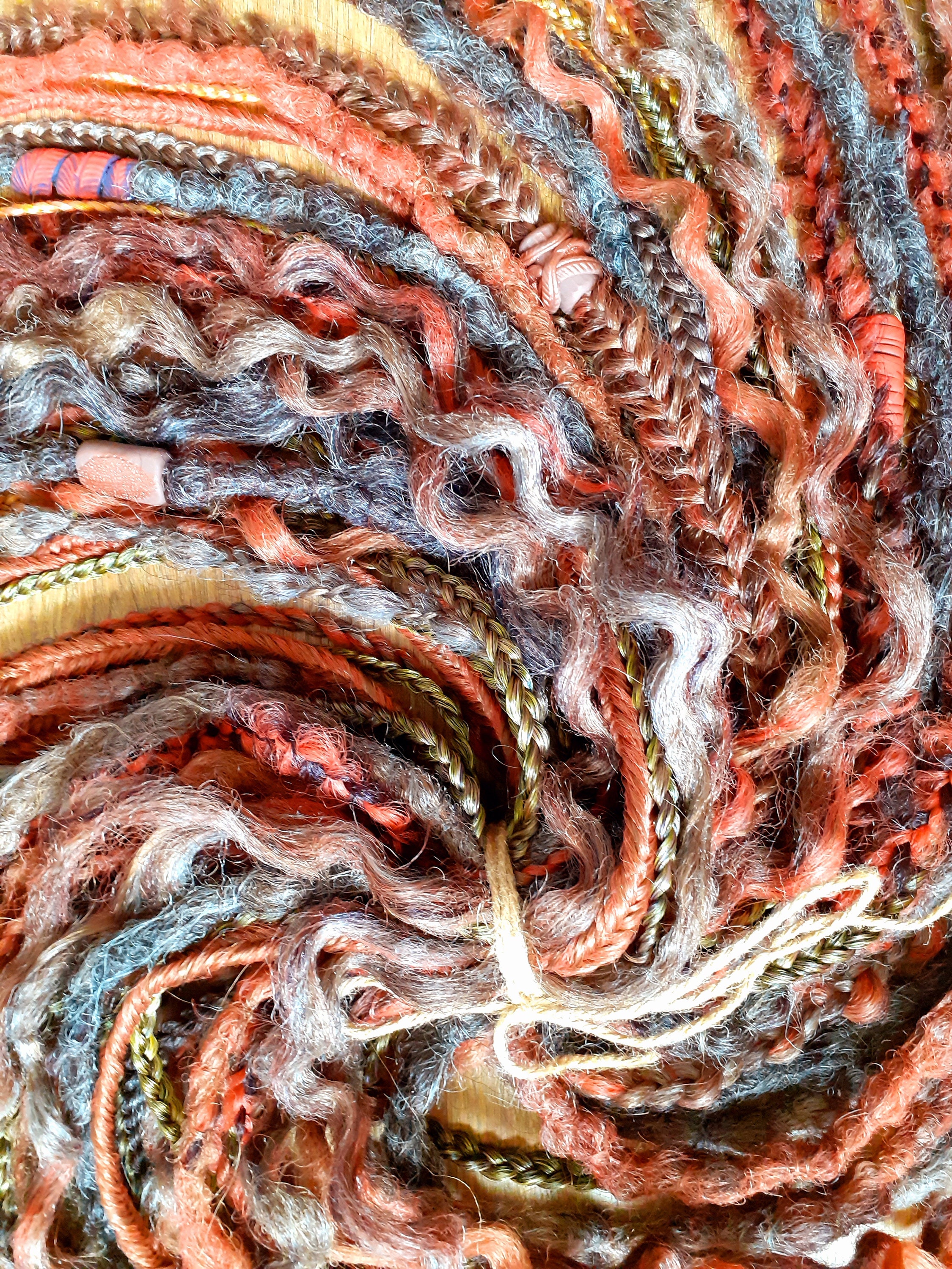 Orange dreadlocks.FULL SET orange synthetic dreadlocks. Etsy